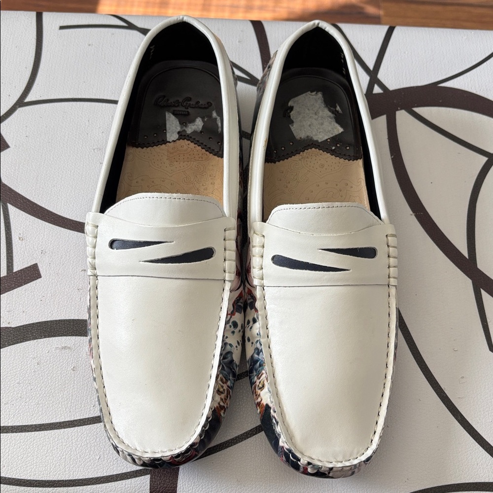 Robert Graham Loafers with Patterned Sides
